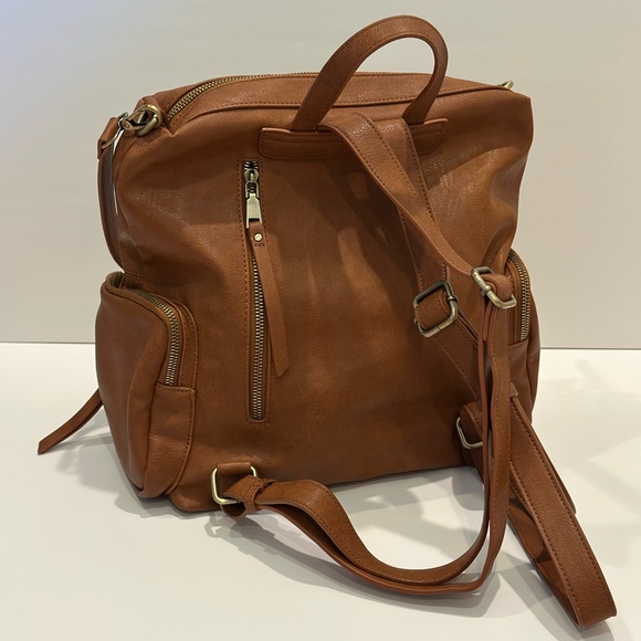 Cute backpack (Cognac Brown, perfect condition) - Picture 2 of 2